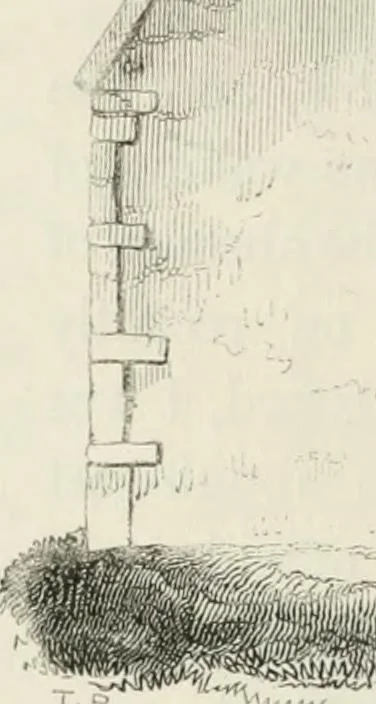 An illustration from An attempt to discriminate the styles of architecture in England : from the Conquest to the Reformation : with a sketch of the Grecian and Roman orders : notices of numerous British edifices :and some remarks on the architecture of a part of France, 1848, leaf 383