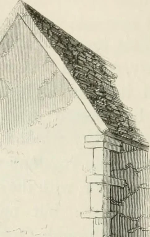 An illustration from An attempt to discriminate the styles of architecture in England : from the Conquest to the Reformation : with a sketch of the Grecian and Roman orders : notices of numerous British edifices :and some remarks on the architecture of a part of France, 1848, leaf 383