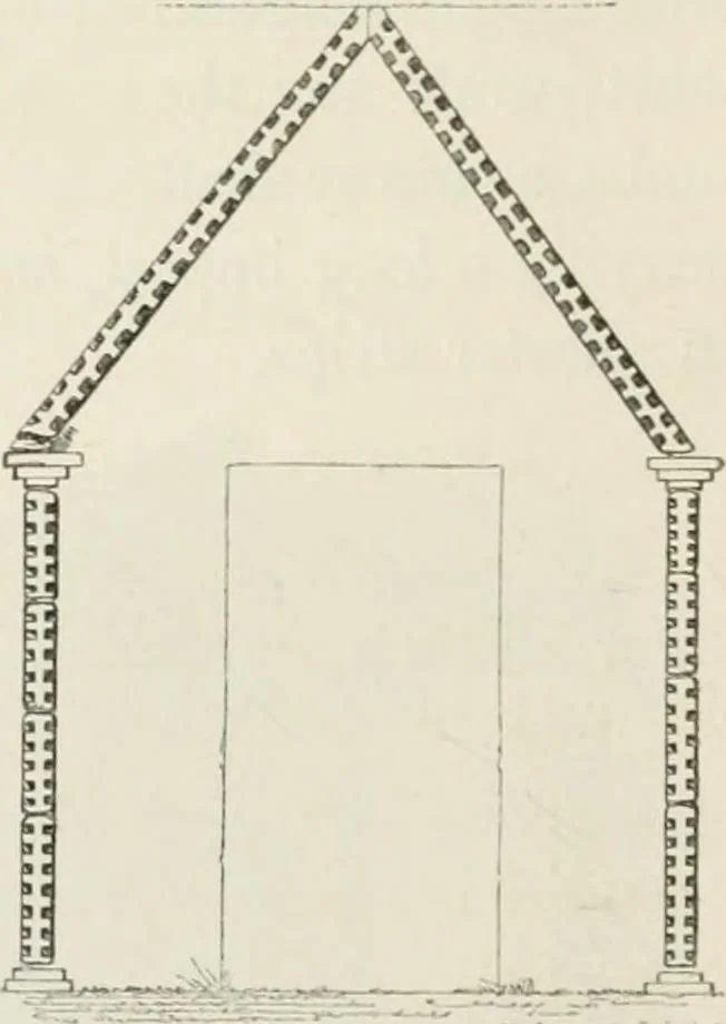 An illustration from An attempt to discriminate the styles of architecture in England : from the Conquest to the Reformation : with a sketch of the Grecian and Roman orders : notices of numerous British edifices :and some remarks on the architecture of a part of France, 1848, leaf 399