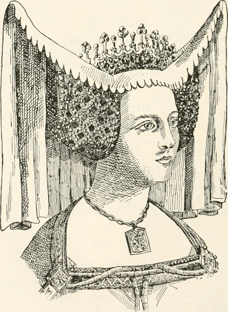 An illustration from Styles of ornament, exhibited in designs, and arranged in historical order, with descriptive text. A handbook for architects, designers, painters, sculptors, wood-carvers, chasers, modellers, cabinet-makers and artistic locksmiths as well as also for technical schools, libraries and private study, 1910, leaf 281