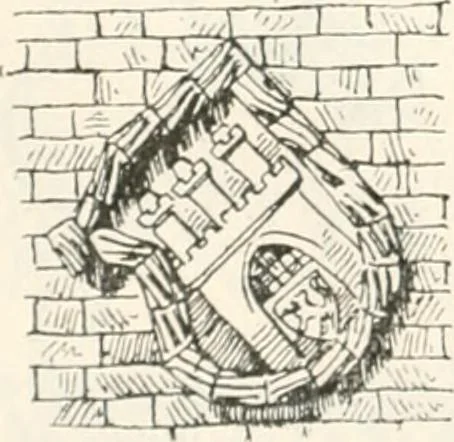 An illustration from Styles of ornament, exhibited in designs, and arranged in historical order, with descriptive text. A handbook for architects, designers, painters, sculptors, wood-carvers, chasers, modellers, cabinet-makers and artistic locksmiths as well as also for technical schools, libraries and private study, 1910, leaf 285