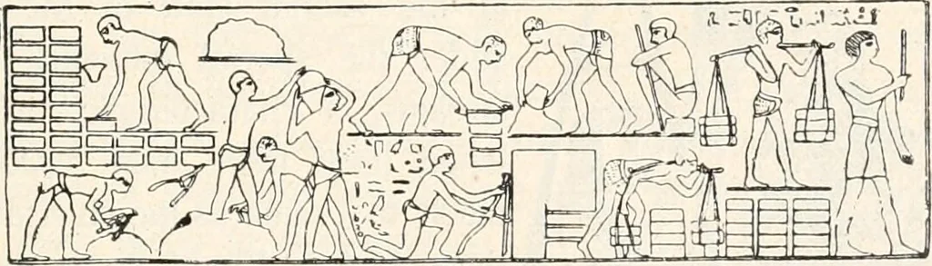 An illustration from Styles of ornament, exhibited in designs, and arranged in historical order, with descriptive text. A handbook for architects, designers, painters, sculptors, wood-carvers, chasers, modellers, cabinet-makers and artistic locksmiths as well as also for technical schools, libraries and private study, 1910, leaf 32