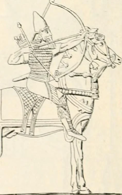 An illustration from Styles of ornament, exhibited in designs, and arranged in historical order, with descriptive text. A handbook for architects, designers, painters, sculptors, wood-carvers, chasers, modellers, cabinet-makers and artistic locksmiths as well as also for technical schools, libraries and private study, 1910, leaf 39