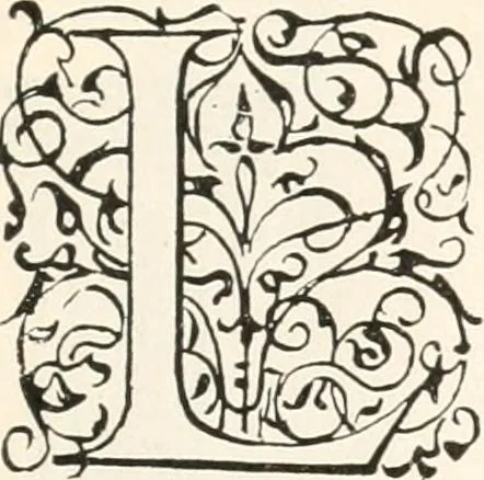An illustration from Styles of ornament, exhibited in designs, and arranged in historical order, with descriptive text. A handbook for architects, designers, painters, sculptors, wood-carvers, chasers, modellers, cabinet-makers and artistic locksmiths as well as also for technical schools, libraries and private study, 1910, leaf 498