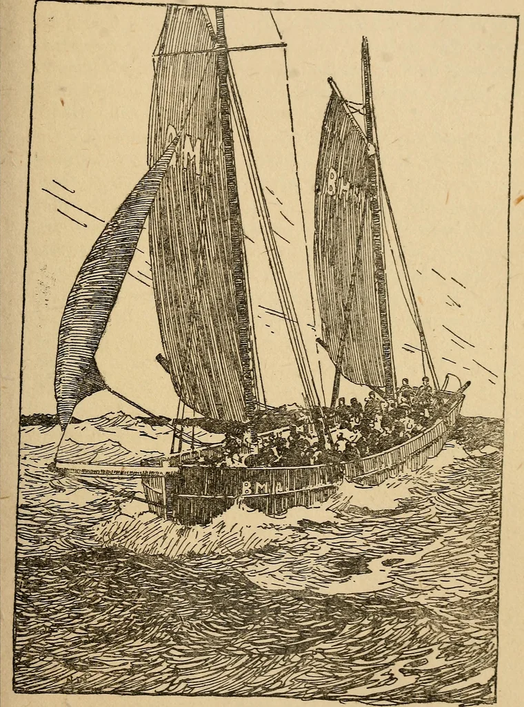 An illustration from Submarine and anti-submarine, 1919, leaf 96