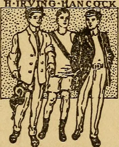 An illustration from The submarine boys and the spies : or, Dodging the sharks of the deep, 1910, leaf 262