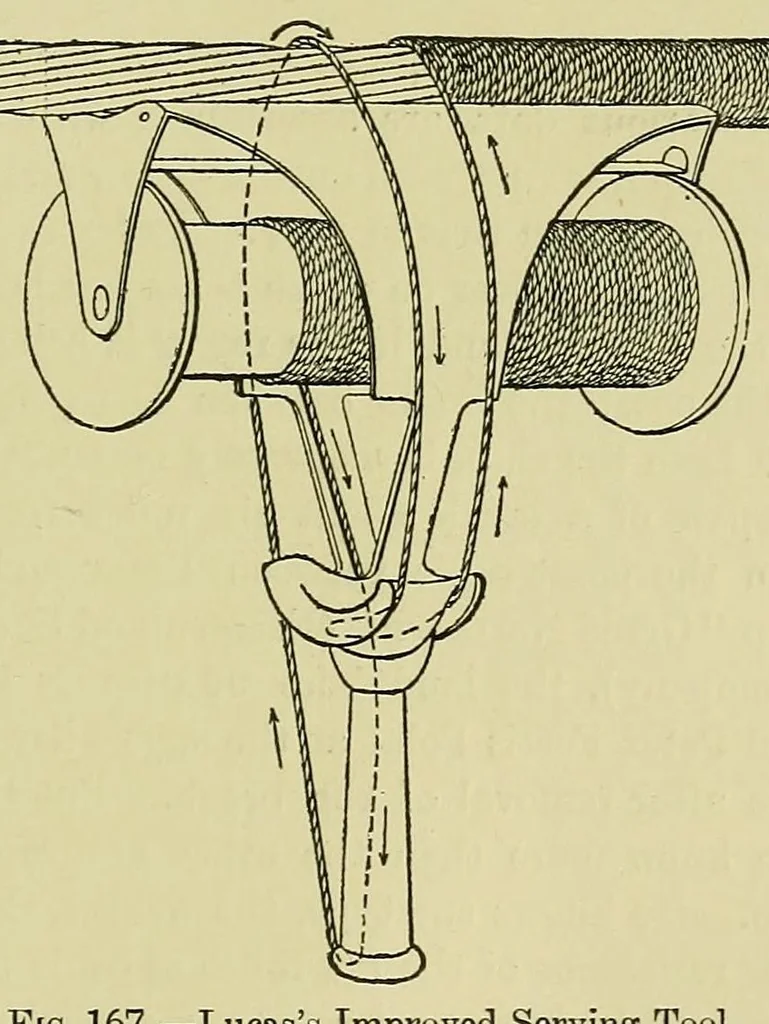 An illustration from Submarine cable laying and repairing, 1908, leaf 315