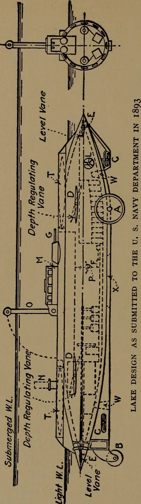 An illustration from The submarine in war and peace; its developments and its possibilities, 1918, leaf 219
