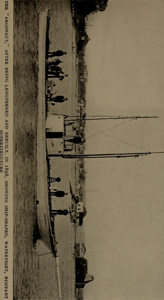 An illustration from The submarine in war and peace; its developments and its possibilities, 1918, leaf 236