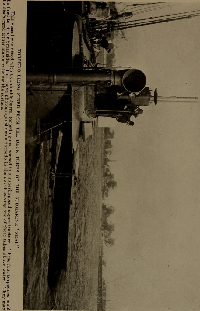 An illustration from The submarine in war and peace; its developments and its possibilities, 1918, leaf 344
