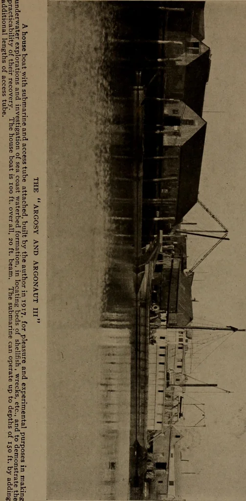 An illustration from The submarine in war and peace; its developments and its possibilities, 1918, leaf 392
