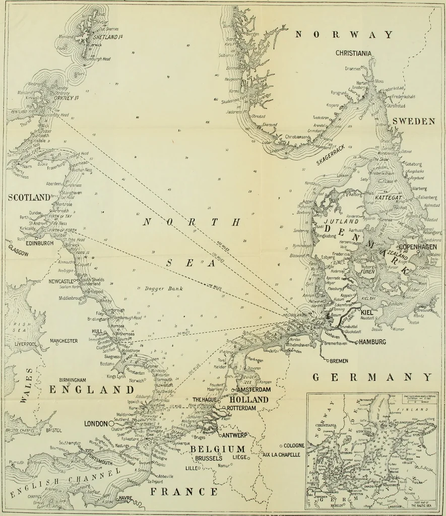 An illustration from Submarines, mines and torpedoes in the war, 1914, leaf 22