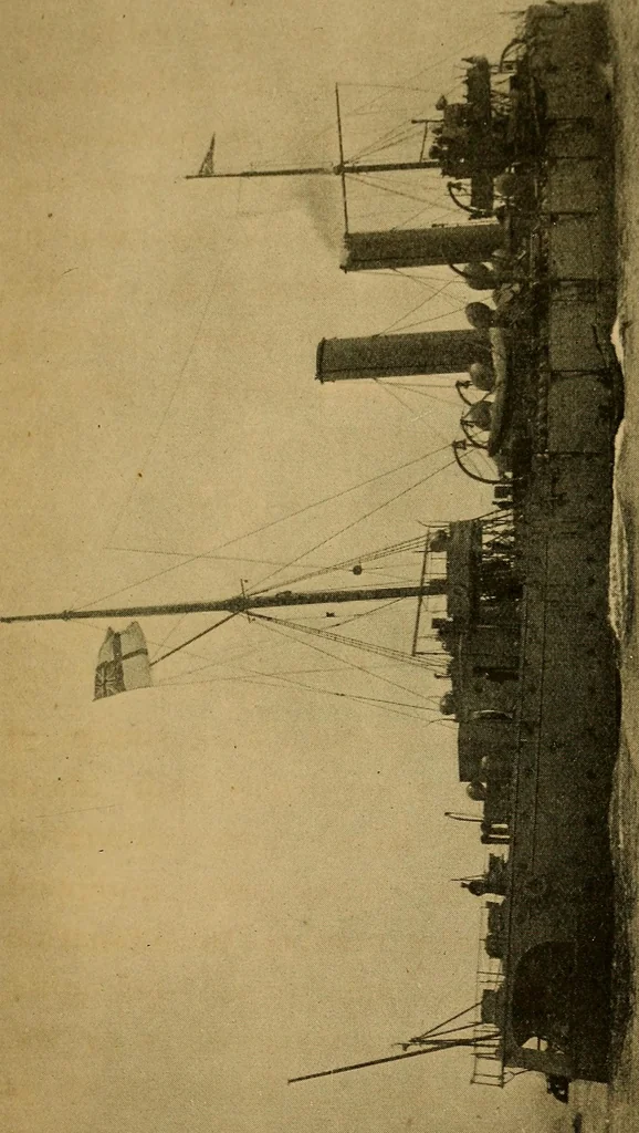 An illustration from Submarines, mines and torpedoes in the war, 1914, leaf 196