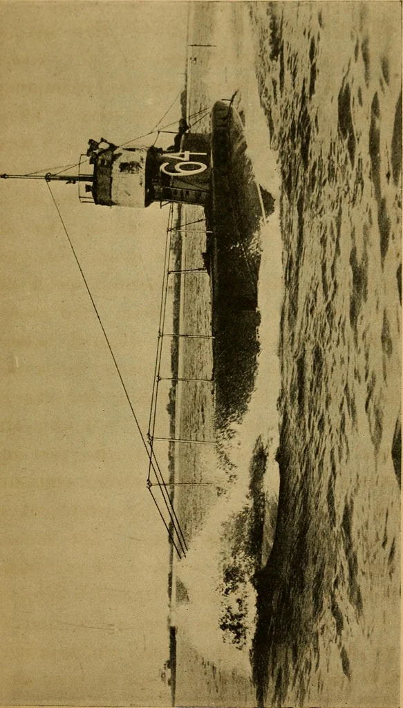 An illustration from Submarines, mines and torpedoes in the war, 1914, leaf 80