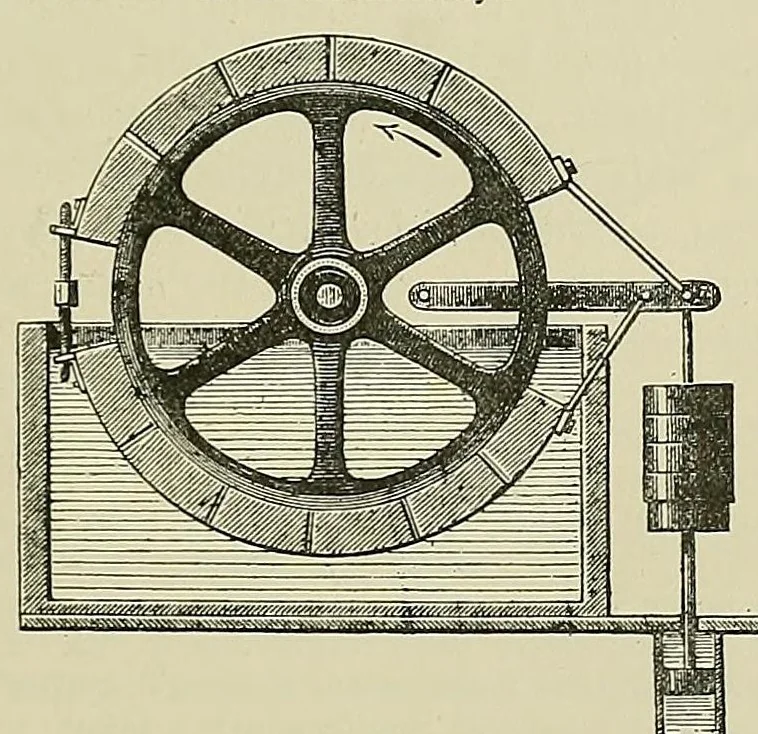 An illustration from Submarine telegraphs; their history, construction, and working. Founded in part on Wèunschendorff's 'Traitâe de tâelegraphie sous-marine' and compiled from authoritative and exclusive sources, 1898, leaf 105