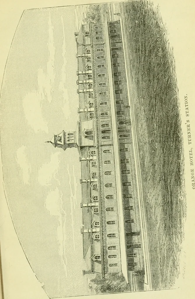 An illustration from Suburban homes for city business men. A description of the country, with a statement of the inducements offered on the life of the Erie railway, 1867, leaf 56