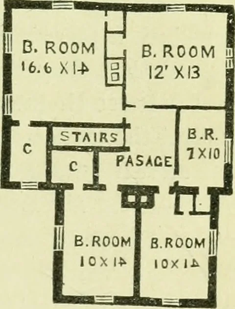 An illustration from Suburban homes for city business men. A description of the country, with a statement of the inducements offered on the life of the Erie railway, 1867, leaf 98