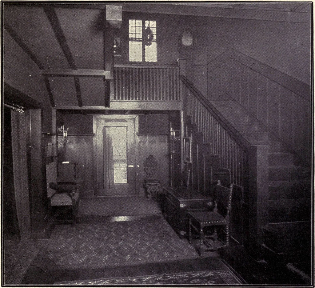 An illustration from Successful houses, 1906, leaf 142
