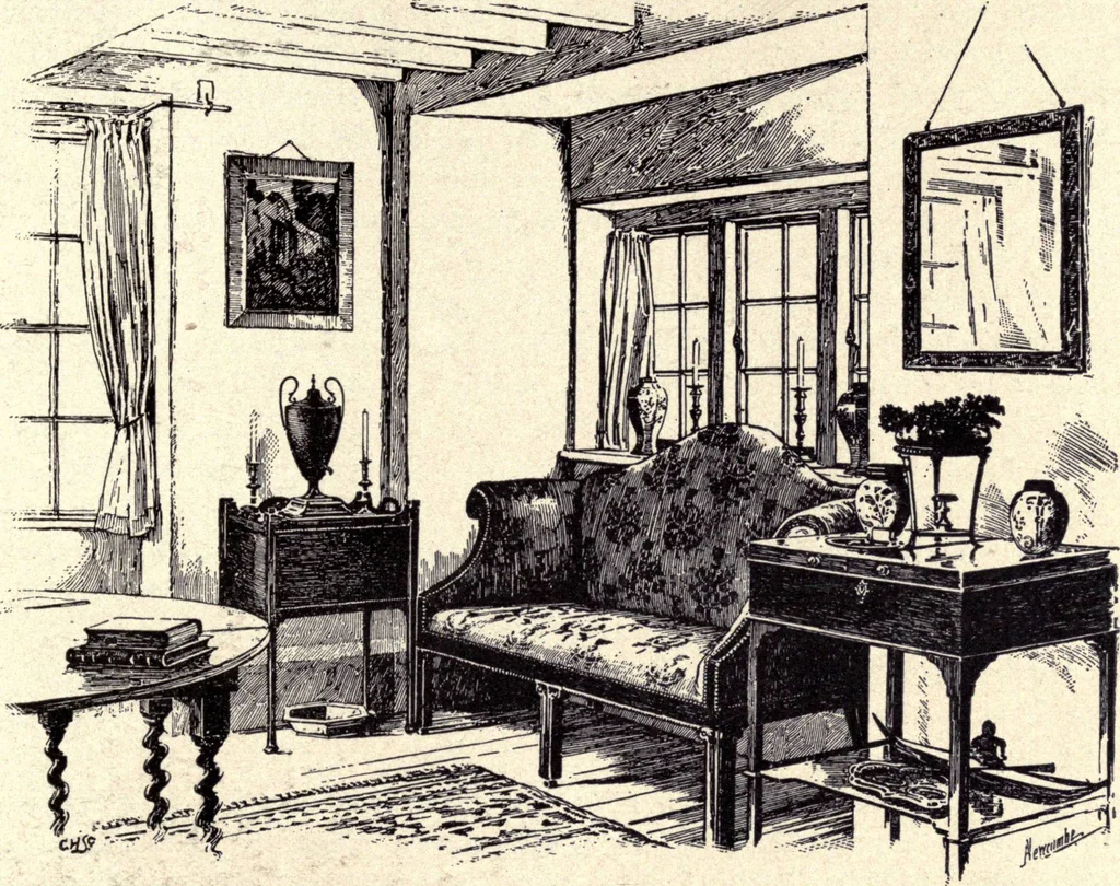 An illustration from Successful houses, 1906, leaf 46