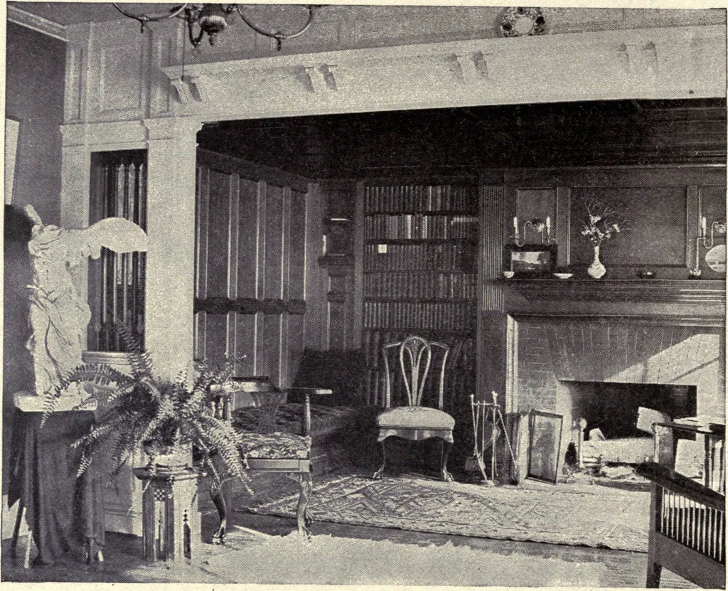 An illustration from Successful houses, 1906, leaf 81