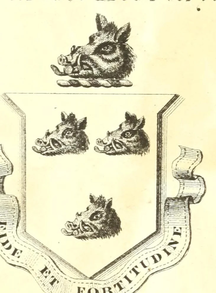 An illustration from The successfull straingers : a trage-comedy, acted by Their Majesties Servants, at the Theatre Royal, 1690, leaf 2