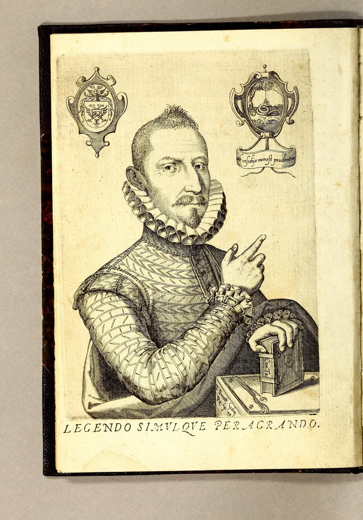 An illustration from Sucesos de D. frai Garcia Gera arcobispo de Mejico, a cuyo cargo estuvo el govierno de la Nueva España., 1613, leaf 12