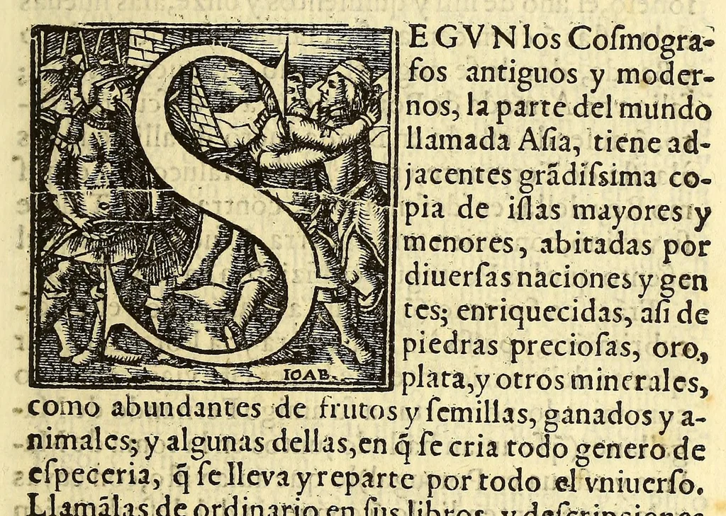 An illustration from Sucesos de las islas Filipinas. ..., 1609, leaf 19
