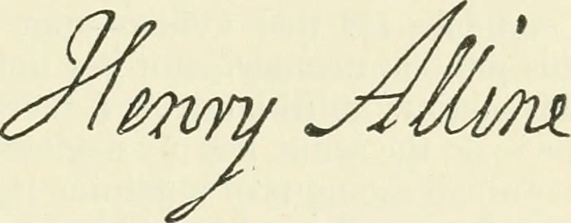 An illustration from Suffolk deeds, 1653, leaf 54