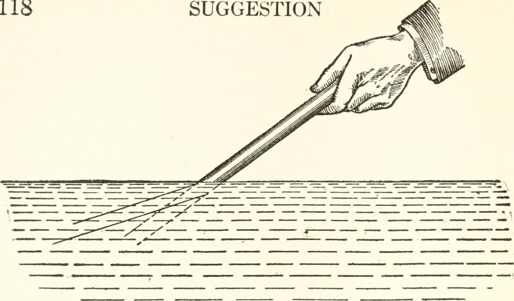 An illustration from Suggestion and psychotherapy, 1912, leaf 143