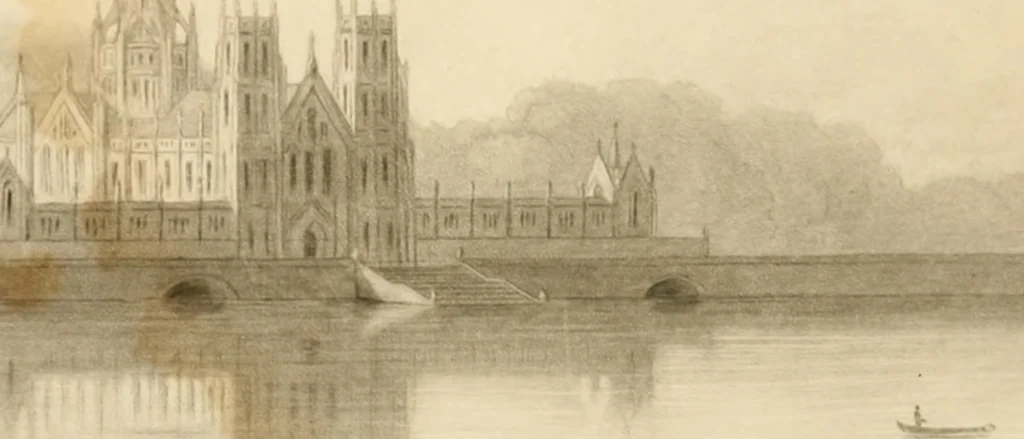 An illustration from Suggestions for the architectural improvement of the western part of London, 1834, leaf 134