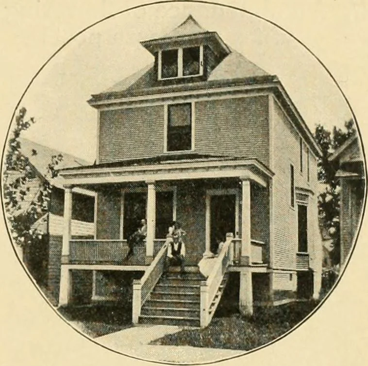 An illustration from Suggestions for beautifying home, village and roadway, 1900, leaf 6