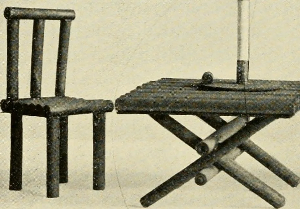 An illustration from Suggestions for handwork in school and home, 1911, leaf 143