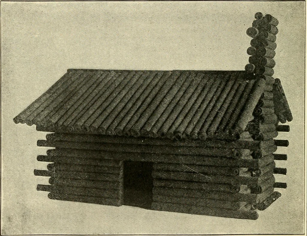 An illustration from Suggestions for handwork in school and home, 1911, leaf 145