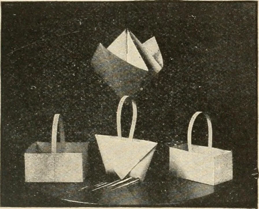 An illustration from Suggestions for handwork in school and home, 1911, leaf 214