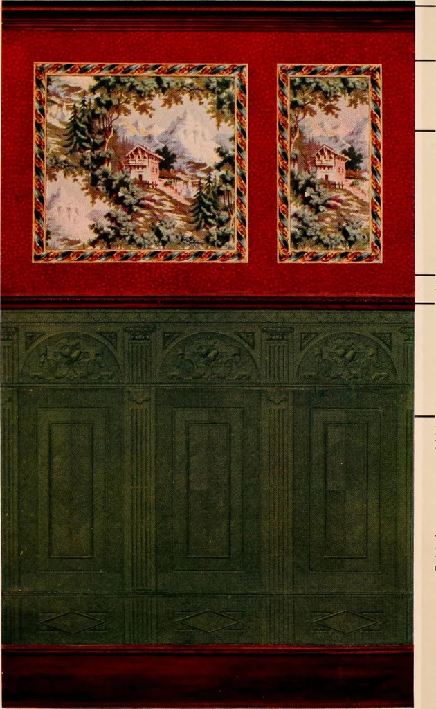 An illustration from Suggestions for modern interior decoration / Henry Bosch Company., 1906, leaf 19