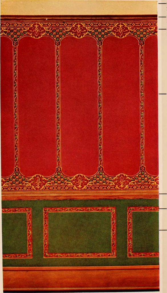 An illustration from Suggestions for modern interior decoration / Henry Bosch Company., 1906, leaf 25