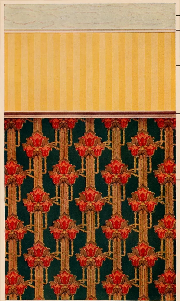 An illustration from Suggestions for modern interior decoration / Henry Bosch Company., 1906, leaf 29