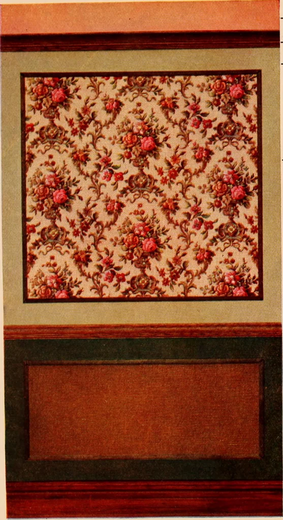 An illustration from Suggestions for modern interior decoration / Henry Bosch Company., 1906, leaf 43