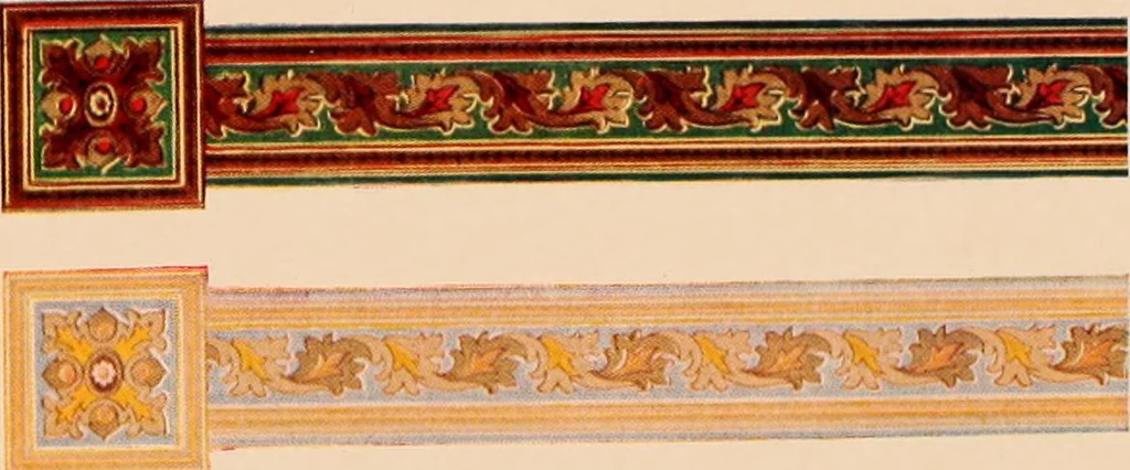 An illustration from Suggestions for modern interior decoration / Henry Bosch Company., 1906, leaf 45