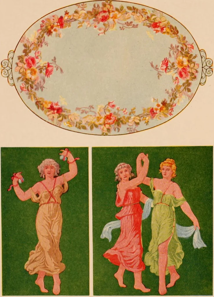 An illustration from Suggestions for modern interior decoration / Henry Bosch Company., 1906, leaf 47