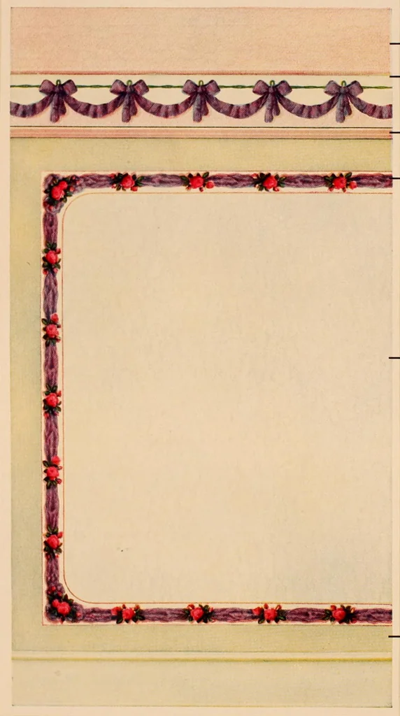 An illustration from Suggestions for modern interior decoration / Henry Bosch Company., 1906, leaf 9
