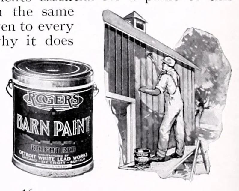 An illustration from Suggestions for practical and artistic home construction : Rogers paints & varnishes., 1918, leaf 16