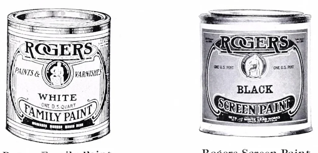 An illustration from Suggestions for practical and artistic home decoration : compliments of C.H. Rood, Inc., 1918, leaf 19