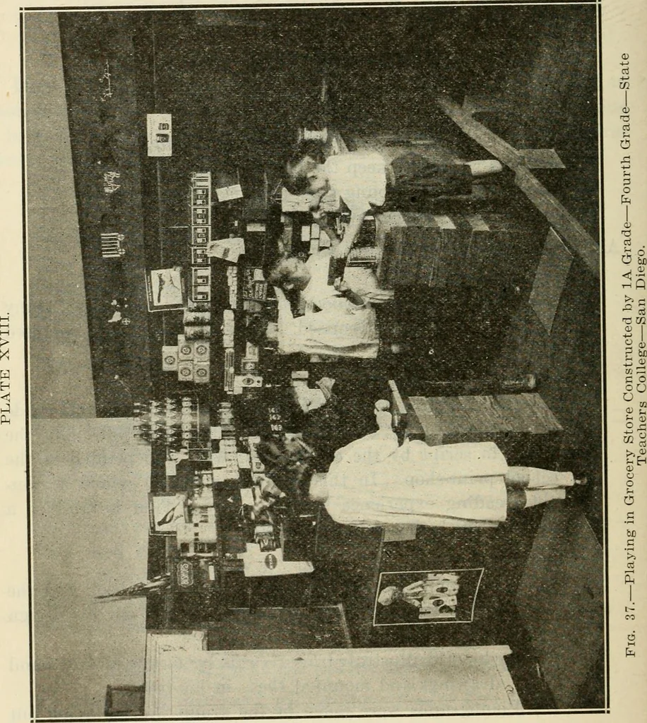 An illustration from A suggestive state course of study for kindergarten-primary grades, submitted at the request of the county and city superintendents of schools, 1922, leaf 153