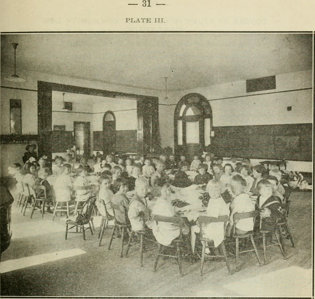 An illustration from A suggestive state course of study for kindergarten-primary grades, submitted at the request of the county and city superintendents of schools, 1922, leaf 40