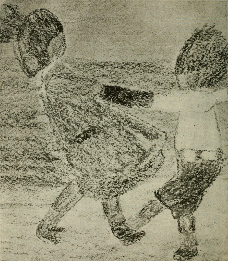 An illustration from A suggestive state course of study for kindergarten-primary grades, submitted at the request of the county and city superintendents of schools, 1922, leaf 91
