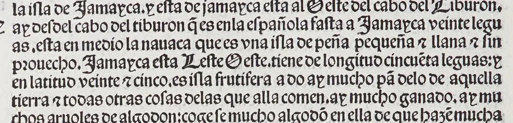 An illustration from Suma de geographia q[ue] trata de todas las partidas [y] prouincias del mundo: en especial de las Indias. [Y] trata largame[n]te del arte del marear: juntame[n]te con la espera en roma[n]ce: con el regimie[n]to del sol [y] del norte: nueuamente hecha, 1519, leaf 146