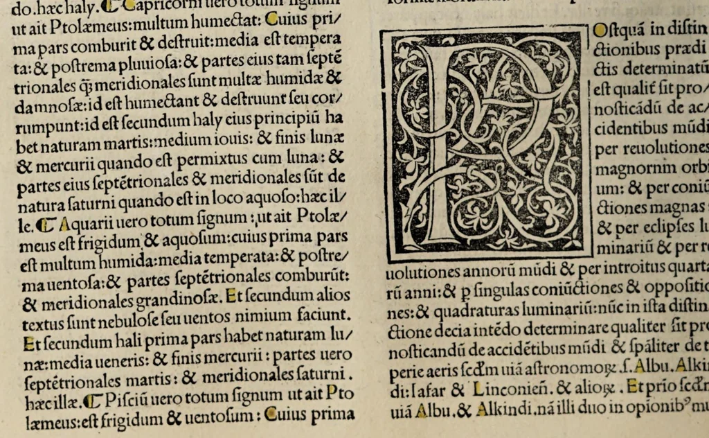 An illustration from Summa astrologiae judicialis, leaf 110