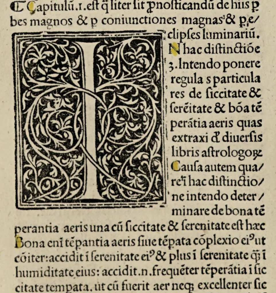 An illustration from Summa astrologiae judicialis, leaf 192