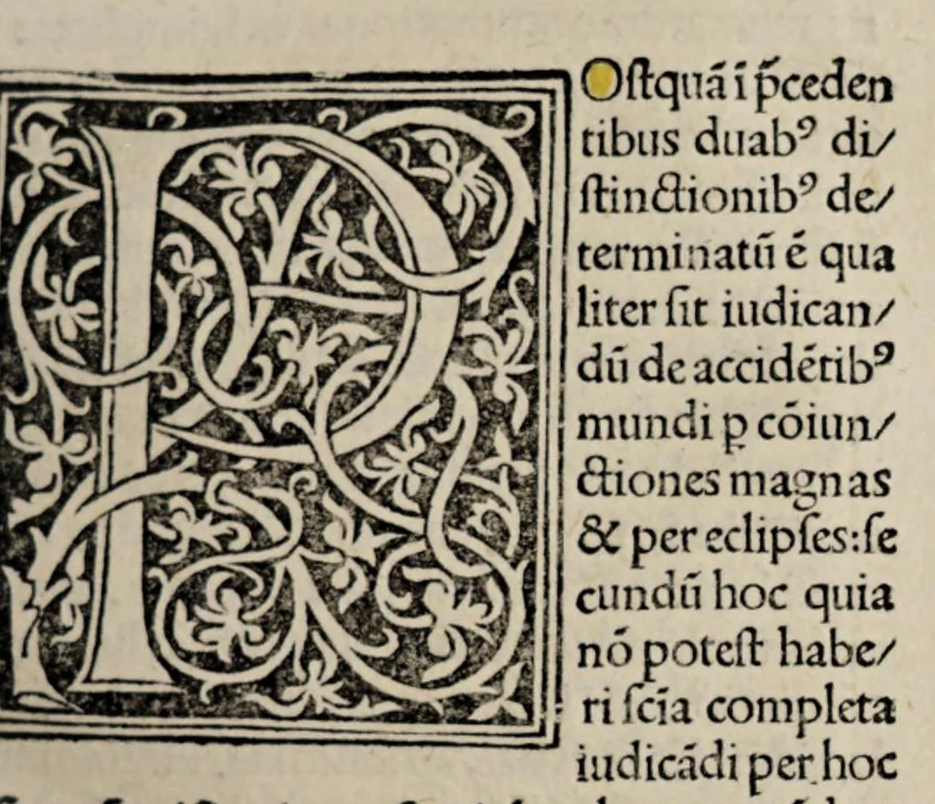An illustration from Summa astrologiae judicialis, leaf 55